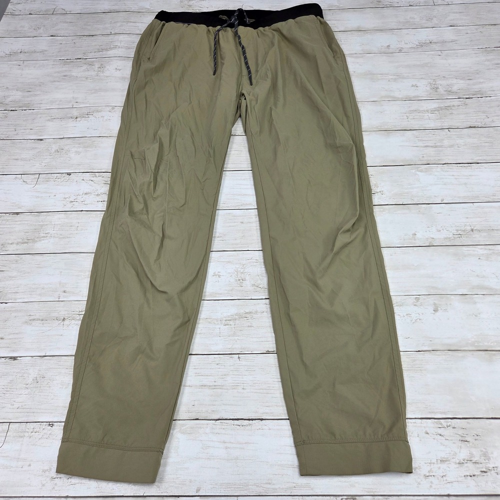 Duck Camp Drifter Pants Ripstop Outdoor Mens Large Olive Green Recycled Nylon